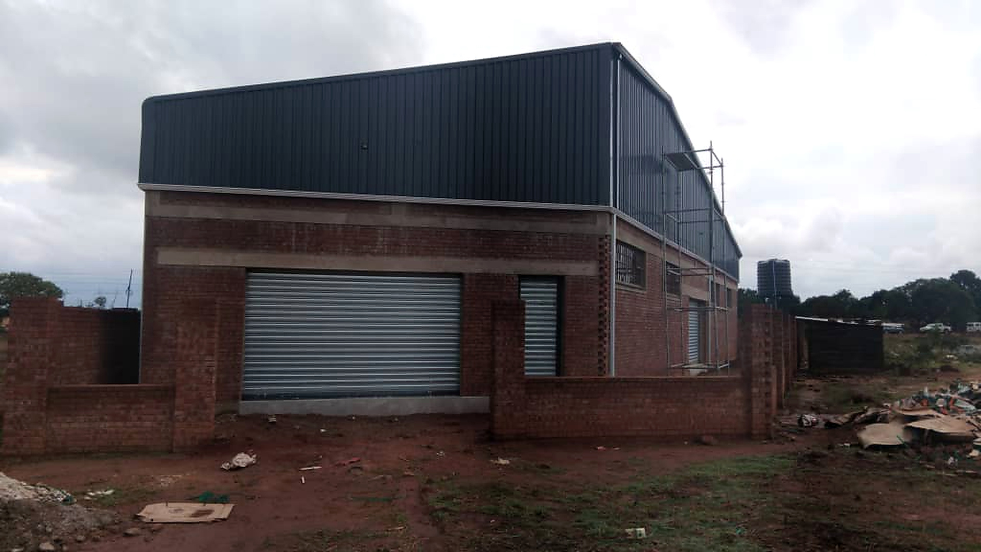 Industrial construction project