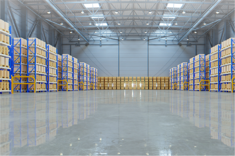 Product sourcing and delivery warehouse