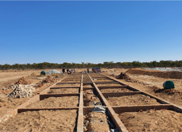 Civil engineering foundation works